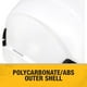 thumbnail image 3 of Casco de seguridad DEWALT DPG22 tipo II clase E blanco talla adulto, 3 of 3