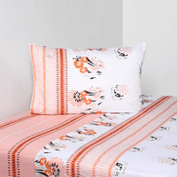 Genérico - Sabanas Super King Af Cannon 144 Hilos Diseño Rodet