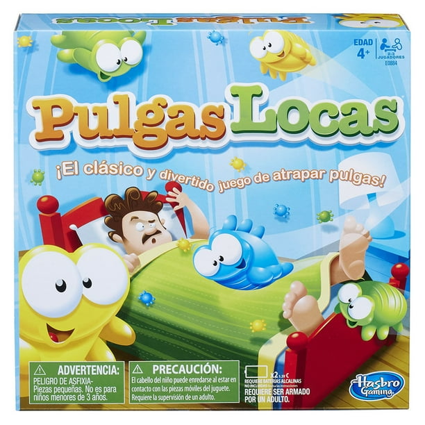 Juego de Mesa Hasbro Games Pulgas Locas Clásico