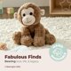 thumbnail image 3 of Peluche de la colección Bearington Giggles Monkey 28 cm, 3 of 6