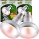 thumbnail image 1 of Reptile Heat Bulb Lamp, paquete de 2, 100 W, foco de luz diurna para asoleo, 1 of 3