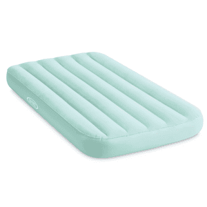 Colchón Inflable Intex 1 Plaza Niño 88X157X18 Cm Cozy Kidz Verde Agua