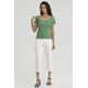 thumbnail image 1 of Polera Mujer Escote Cuadrado Turquesa, 1 of 4