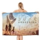 thumbnail image 1 of Duna Toalla de playa de secado rápido con diseño temático, regalo para mujeres y niñas, ideal para cumpleaños, fans, amantes de la música, uso en la playa o al aire libre, 78 × 150 cm, 1 of 6