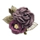 thumbnail image 3 of Estilo coreano Rose Flower Shawl Broche Pin Novio Ramillete de novia Cameo Brown, 3 of 5