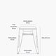 thumbnail image 5 of Piso Tolix Asiento Metal Metal, 5 of 5