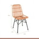 thumbnail image 4 of Pack de 4 Sillas de Comedor Terraza Rattan Grecia Color Madera, 4 of 4