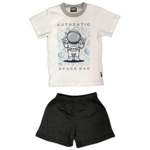 Tiare - Pijama Niño Astronauta Blanco 4