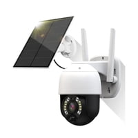 Aventura Store - Cámara De Seguridad Exterior Wifi Solar