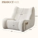 thumbnail image 1 of Bean Bag Chair for Adults with Armrests - Oversized Comfy Beanbag Lounge Lazy Floor Sofa Accent Chair for Living Room, Bedroom, 1 of 3