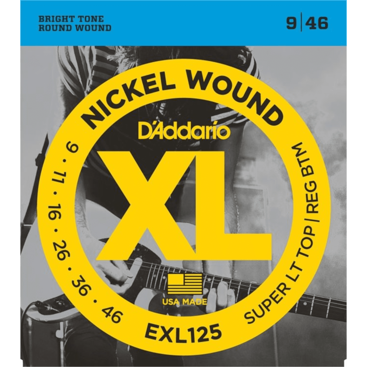 Daddario - Cuerdas Para Guitarra Electrica D'addario Exl125