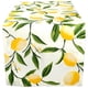 thumbnail image 1 of Tapete de mesa DII Lemon Bliss, 100% algodón, 14 x 72 pulgadas, 1 of 7