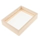 thumbnail image 2 of Espécimen De Vidrio De Doble Cara Creativo Marco De Madera Transparente 13,7 X 18,8 Cm, 2 of 3