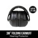 thumbnail image 3 of Diadema Earmuff 3M plegable NRR 25dB, ajustable, negra, 3 of 9