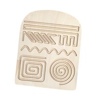 Bothyi - Tablero De Práctica De Escritura Con Rompecabezas De Lápiz Para Niños De 3 Años Estilo Preescolar B