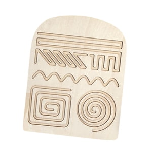 Bothyi - Tablero De Práctica De Escritura Con Rompecabezas De Lápiz Para Niños De 3 Años Estilo Preescolar B