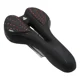 thumbnail image 1 of Asiento Sillin Mountain Bike Bici Gel Antiporstatico Lietu Negro/Rojo, 1 of 3