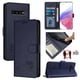 thumbnail image 1 of Funda tipo cartera FOXDOCK para Samsung Galaxy S10 con soporte, ranuras, RFID, diseño de gato, 1 of 5