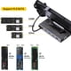 thumbnail image 3 of Estación de acoplamiento USB-C compatible con Steam Deck y Nintendo Switch - HDMI 4K@60Hz, Gigabit Ethernet, 3 puertos USB 3.0, carcasa para SSD M.2-Gris, 3 of 6