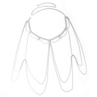 Ioensy - Cadena De Hombro Para Mujer, Arnés Brillante, Cadena De Hombro, Accesorios Para Vestido