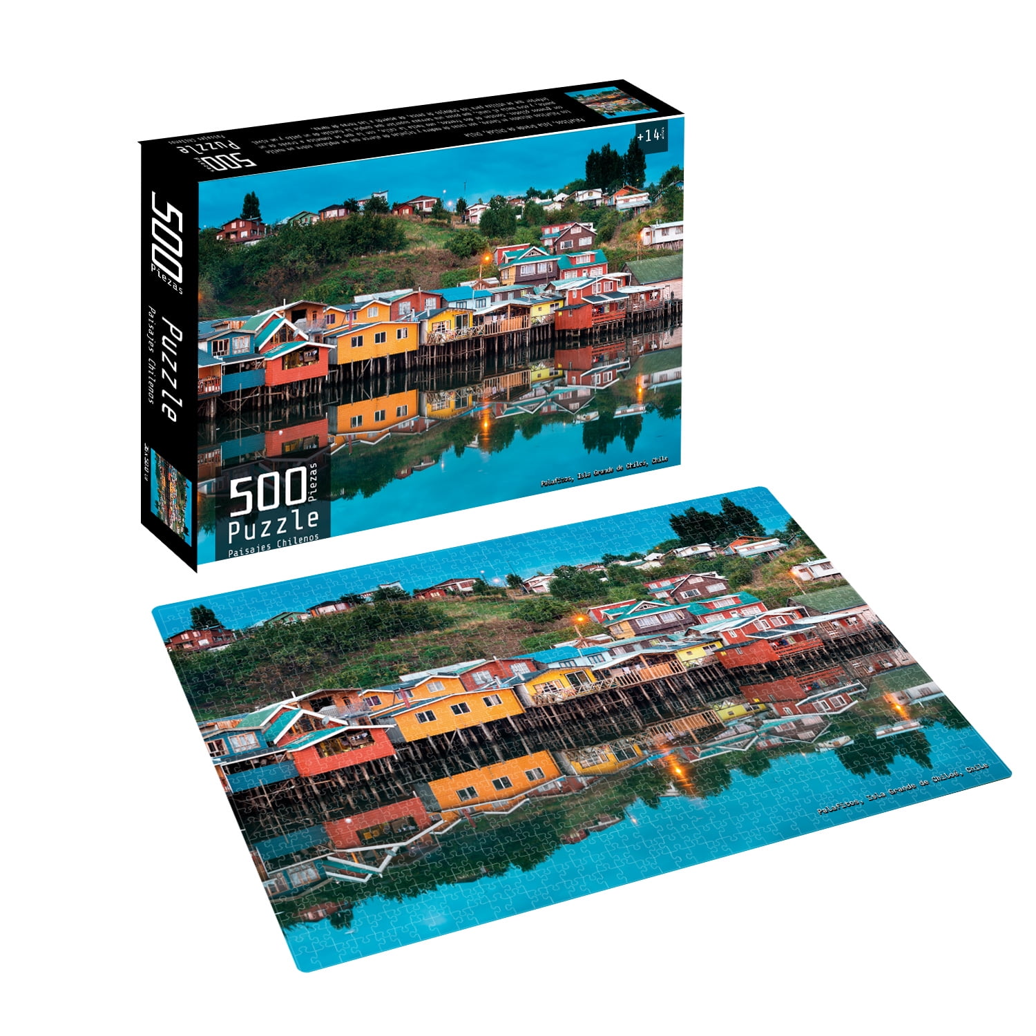 Nobel Gift - Puzzle 500 Piezas Paisajes Chilenos Chiloé