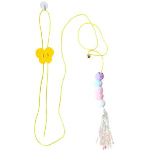 Ioensy - Juguetes Interactivos Para Gatos, Tipo De Puerta Colgante Retráctil Para Puerta Interior, Oruga B