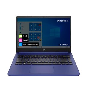 Notebook Hp Intel Celeron 4Gb 64Gb 14' Táctil W11