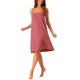 thumbnail image 4 of INSPIRE CHIC Camisón de Algodón para Mujer sin Mangas con Tirantes Finos Vestido de Dormir con Detalle de Espalda Cruzada Ajuste Suelto Ropa de Casa XL Rojo Ladrillo, 4 of 6