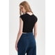 thumbnail image 3 of Polera Mujer Crop Negro, 3 of 4