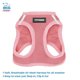 thumbnail image 2 of Arnés de correa Voyager Step-in Air, malla para todo clima, rosa S, 2 of 6