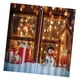 thumbnail image 1 of Juego De 2 Cortinas De Ventana De Dormitorio De Sala De Estar De Navidad 40x55 Pulgadas F, 1 of 5