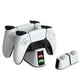 thumbnail image 1 of Estación de carga rápida dual compatible con el mando de PlayStation 5 y PS5 Slim, base de carga de 2 unidades para accesorios de gamepad-Blanco, 1 of 7
