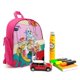 thumbnail image 3 of Los Supersónicos Mochila Escolar para Niños y Niñas, Mochila Infantil Ligera de Alta Calidad, Grande y Duradera ROSA, 3 of 6