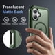 thumbnail image 5 of Funda jaroco magnética para iPhone 16 – Verde militar, 5 of 7