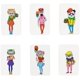 thumbnail image 3 of Juego de cartas Mattel Games Snappy Dressers para más de 7 años, 3 of 9