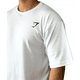 thumbnail image 3 of Camiseta de entrenamiento atlético de algodón grueso, de talla extragrande, holgada y cómoda, para hombre y mujer, ideal para actividades físicas y uso diario., 3 of 5