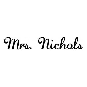 Rienda Libre Graphics - Decomural Personalised Teacher Name Classroom Ws-51050