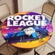 thumbnail image 5 of Rocket League-theme Fitted Round Tablecloths Elastic Edged Table Covers Waterproof Table Cloth for Kitchen Holiday Party Tables Decor 120cm, 5 of 6