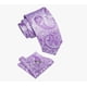 thumbnail image 3 of Set Corbata, Pañuelo Y Colleras Violeta, 3 of 3