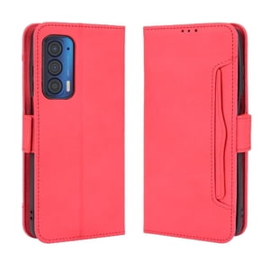 Funda Tipo Billetera Foxdock Para Motorola Moto Edge 2021 – Tapa Flip Con Tarjetero