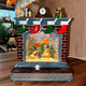 thumbnail image 3 of Chimenea Con Luces Y Musica Adorno Navideño De Pascua, 3 of 5