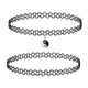 thumbnail image 1 of BodyJ4You Set de 2 collares choker elásticos estilo tatuaje, 1 of 8