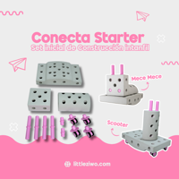 Ziwo - Conecta Starter - Set De Bloques De Construcción Infantil