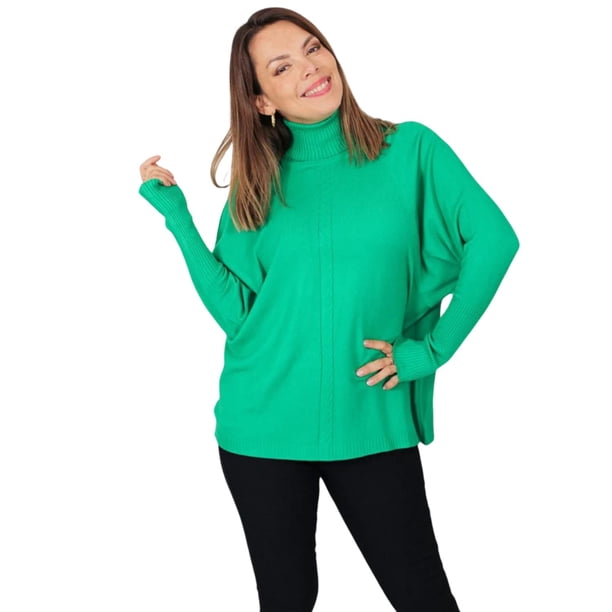 Sweater Mujer Tejido Otoño Invierno Colores 002