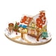thumbnail image 4 of Casa De Navidad De Madera Decoración Navide?a Para Festivales Coleccionables Estilo C, 4 of 5