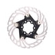 thumbnail image 1 of Rotor de freno de disco hidráulico de bicicleta ligera, disipación de calor de Rotor de bicicleta, pastillas de freno de disco flotante para bicicleta Negro 140mm, 1 of 5