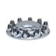 thumbnail image 2 of Tapa de cubo JESONN cromada para ruedas de 22‑24,5" de 10 agujeros 33 mm, 2 of 6