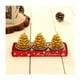thumbnail image 1 of Velas Navideñas Pack 3 unidades Decoración Navideña Arbol Dorado, 1 of 3