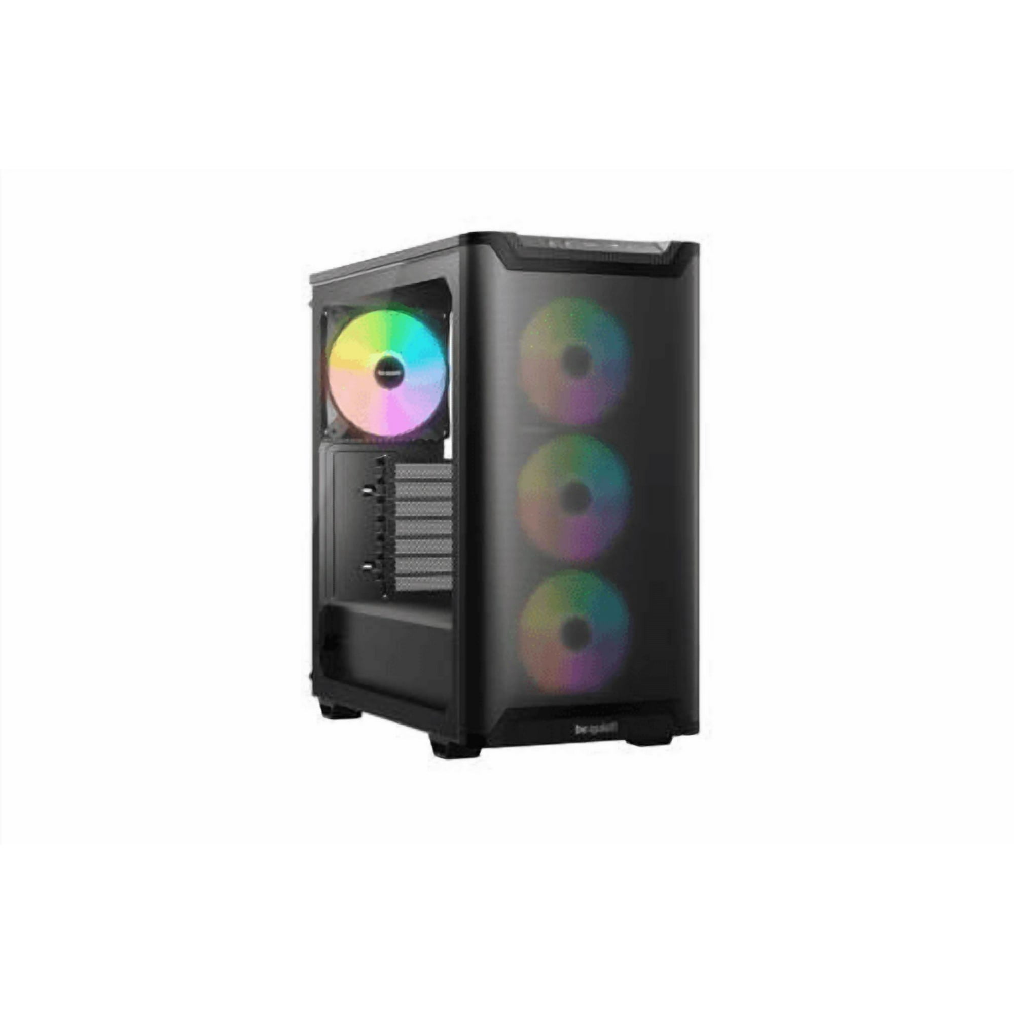 Gabinete Gamer Be Quiet! Pure Base 501 Lx Black, 3x120mm Argb, 1x140mm Argb, Atx, Color Negro