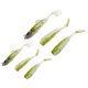 thumbnail image 2 of 6 Piezas Señuelo De Pesca De Sábalo Cebo De Plástico Suave Cabeza De Plantilla Swimbait Gusano De Larva LY1-05, 2 of 5